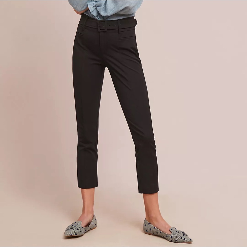 Anthropologie the essential slim trousers